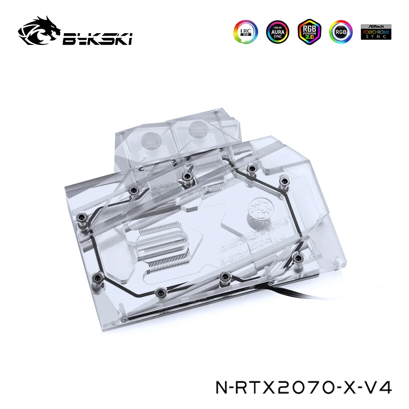 Bykski водный блок для NVIDIA RTX 2070 основатели издание оригинальный общественный 2060