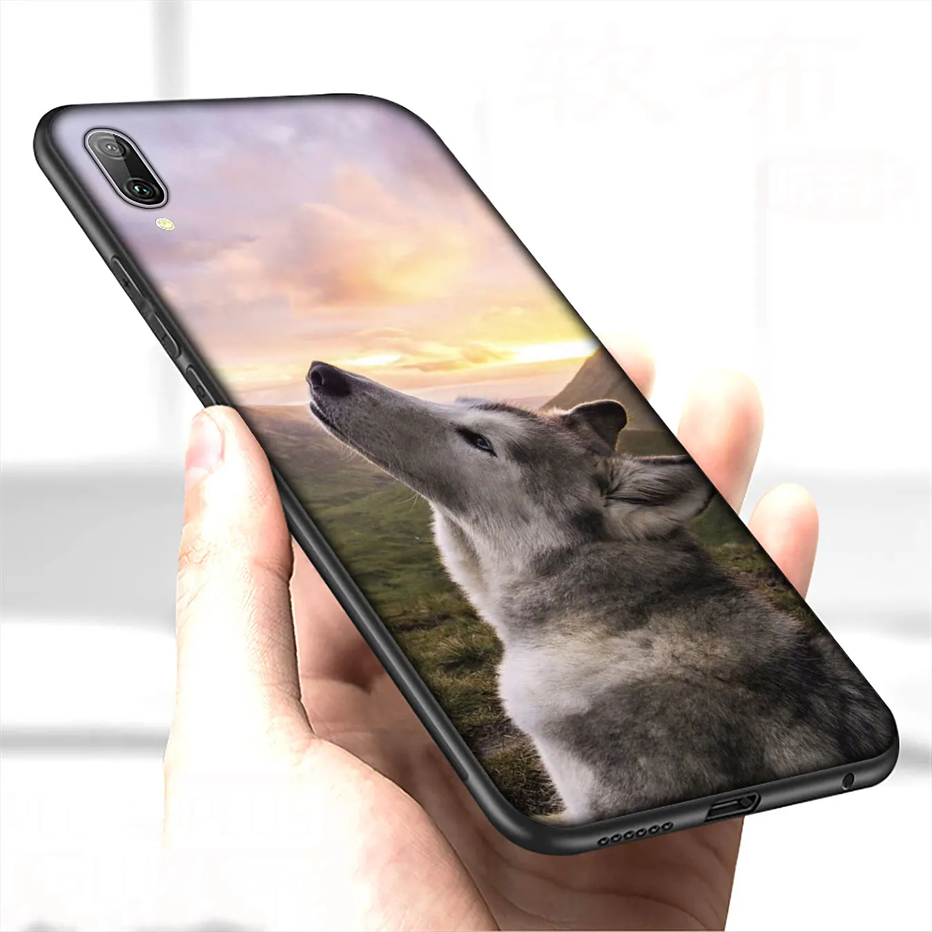 IYICAO Lovely puppy dog husky Soft Silicone Case for Huawei P30 P20 Pro P10 P9 Lite Mini 2017 2016 Black Cover P Smart Z 2019 | Мобильные