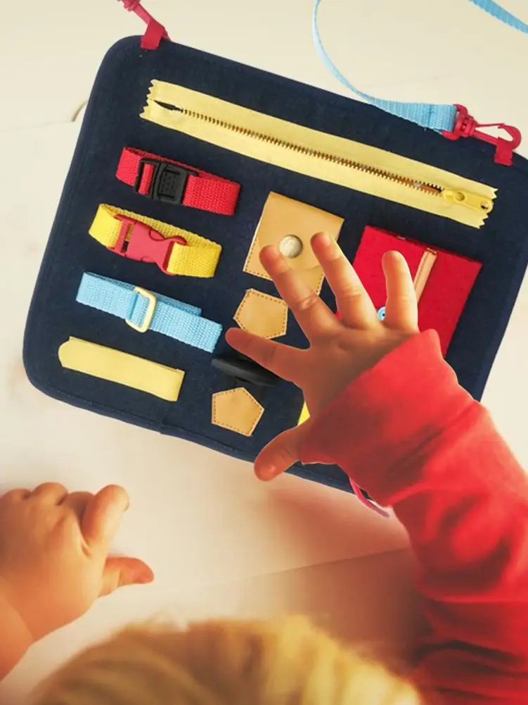 Детская Доска для обучения основным навыкам Монтессори доска базовых навыков