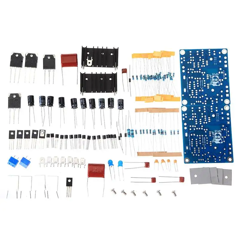 

2 шт. HiFi MX50 sEs 2,0 двухканальный 2x100 Вт стерео усилитель DIY Kit доска для diy аксессуары
