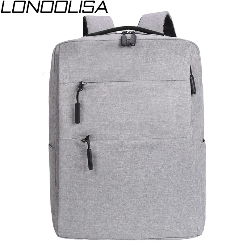 Хит мужской и женский деловой рюкзак водонепроницаемая оксфордская сумка