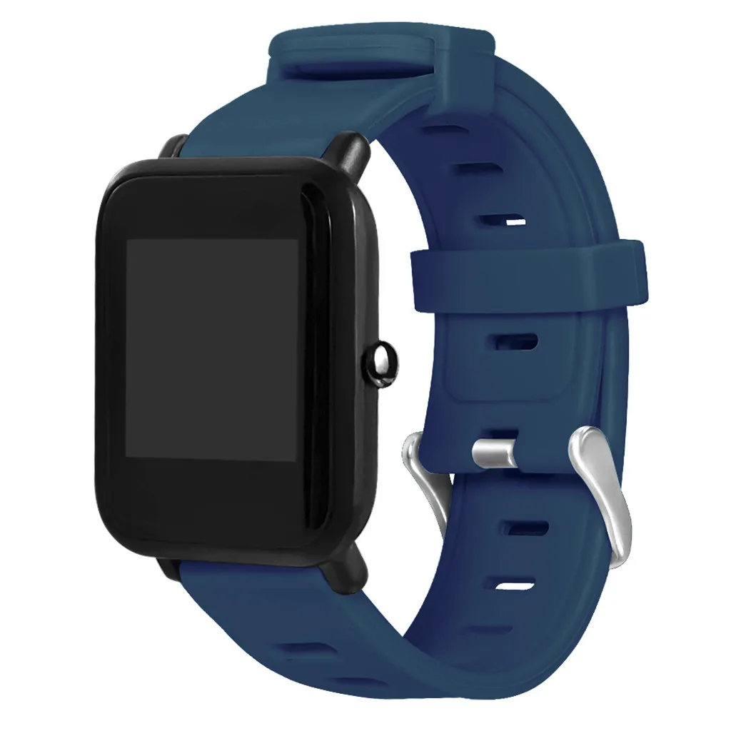 Спортивный силиконовый сменный Браслет ремешок для Huami Amazfit Bip Youth Lite Часы SmartWatch