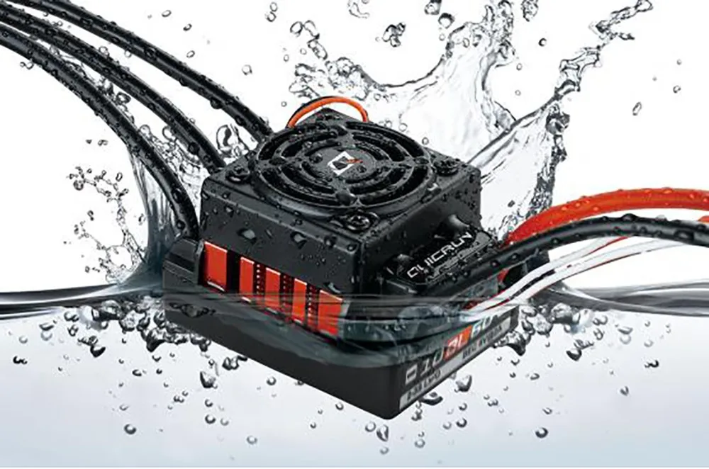 

Haoying hobbywing Quickrun wp-10bl60 60A waterproof brushless electric remote control vehicle ESC