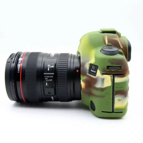 Силиконовый резиновый чехол для камеры Защитная сумка Canon 5D4 5D Mark IV | Электроника