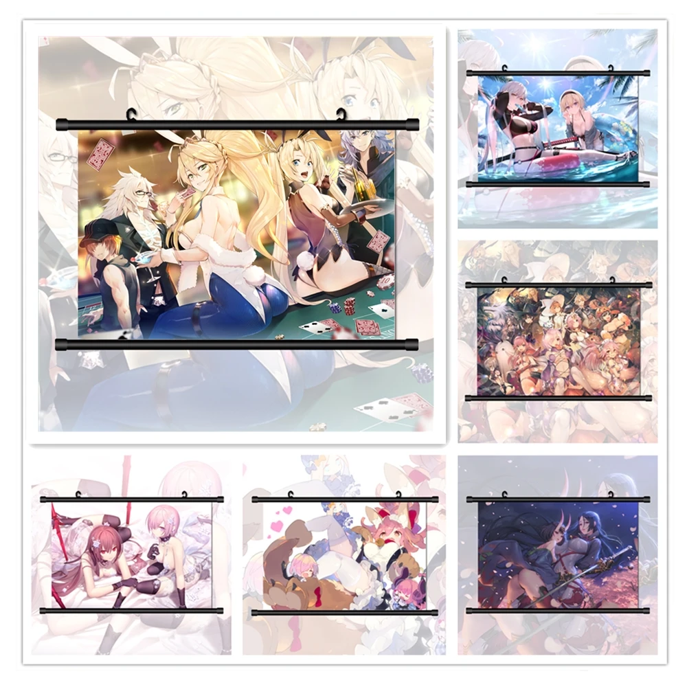 

FGO Fate Grand Order Anime Manga HD Print Wall Poster Scroll