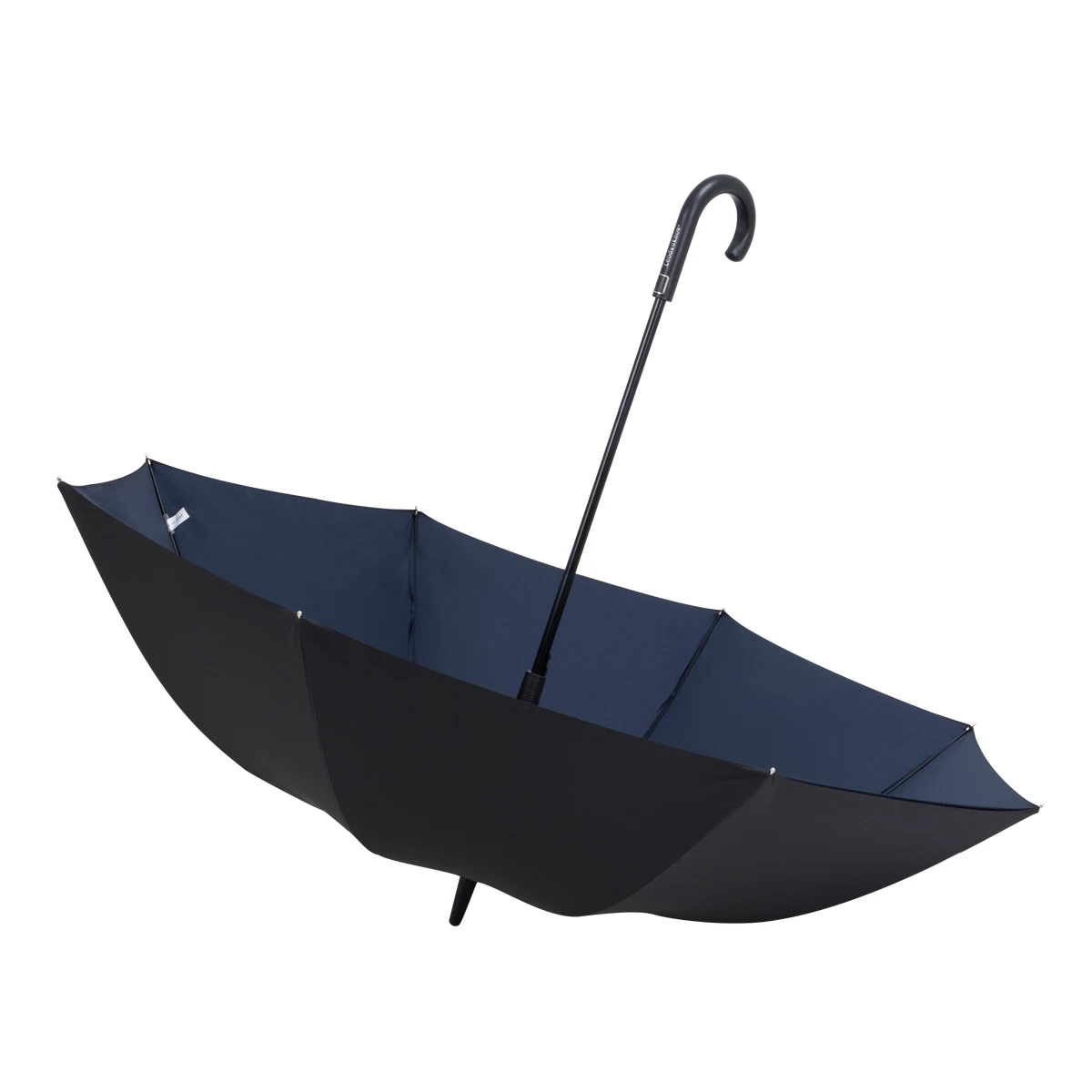 Leodauknow большой зонтик с длинной ручкой для дождя женщин и мужчин двойной слой 117 см