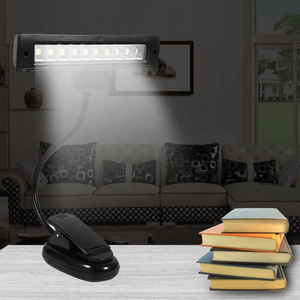 Настольная лампа 10 светодиодов музыкальная подставка настольная для спальни