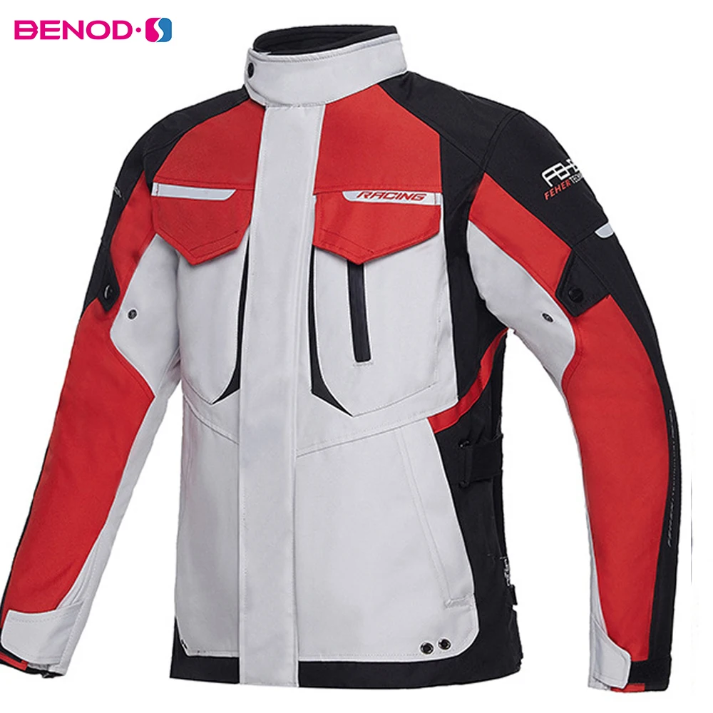 

Motorcycle Jacket Waterproof Motorbike Racing Riding Moto Jacket Motocross Jacket Moto CE Protection With Removeable Hot Linner