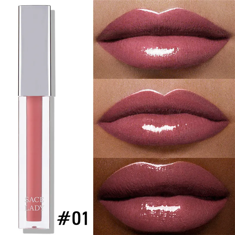 SACE LADY высокий блеск лак для губ макияж гладкий Прочный Блеск красота Сексуальный