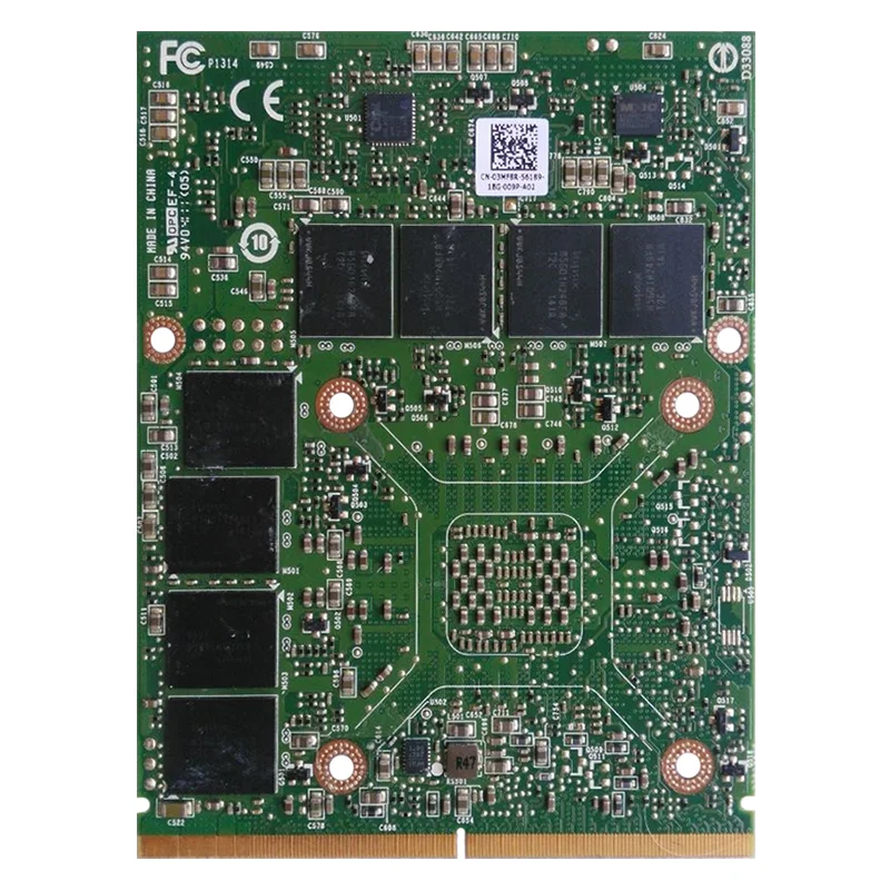 GTX580M GTX 580M GDDR5 2 Гб N12E GTX2 A1 Графика видеокарта с X кронштейн для Dell Alienware M17X R2 R3 R4 M18X 100%