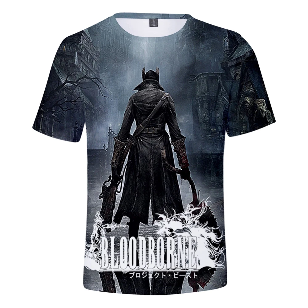 Футболка унисекс с коротким рукавом круглым вырезом и 3D-принтом | Мужская одежда