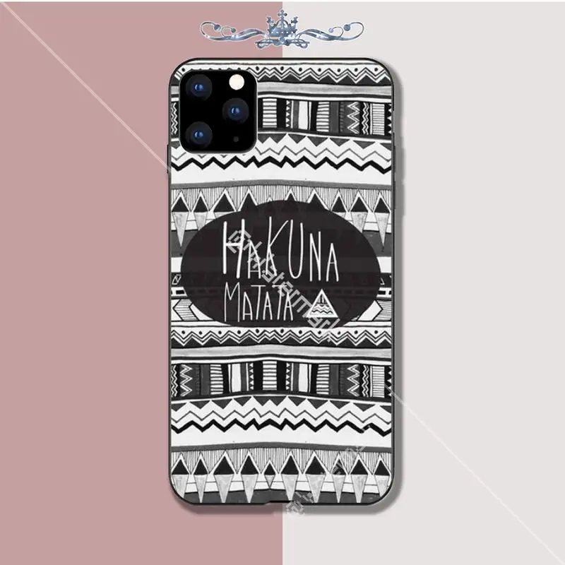 Роскошный чехол для телефона Hakuna Matata The Lion King Iphone 5s Se 2020 6 6s 7 8 Plus X Xs Max Xr 11 Pro |