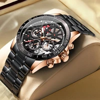 wishdoit 2021 new mens casual sports watch top luxury brand mens watch waterproof luminous stainless steel mens wrist watch