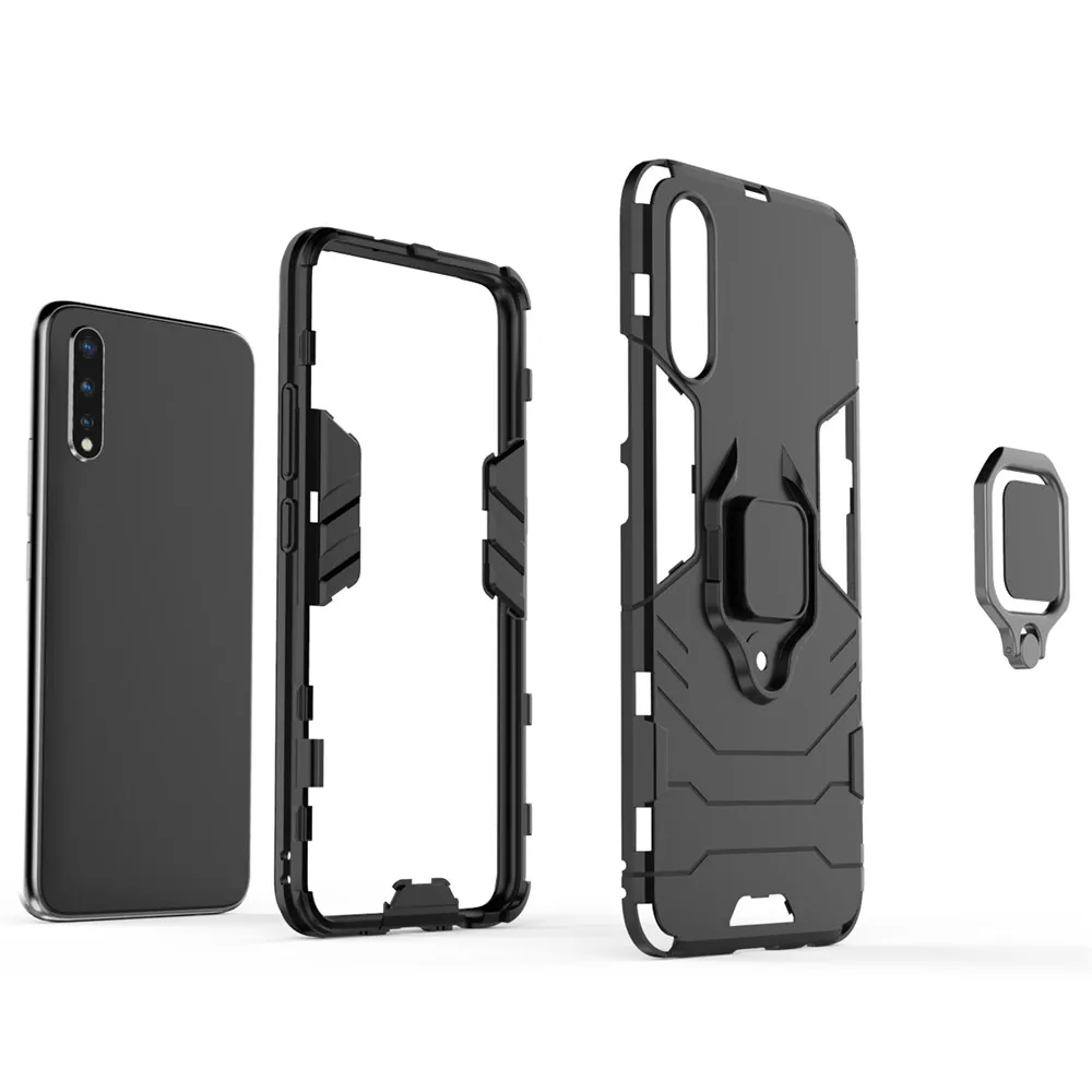 ДЛЯ vivo S1 V1907 чехол 6 38 дюймов роскошный кольцо накладка повышенной прочности с