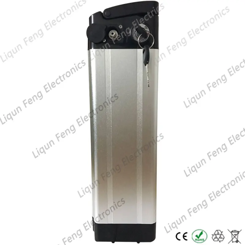 Чехол для электрического велосипеда с серебристым покрытием 36 В 15 А · ч 500