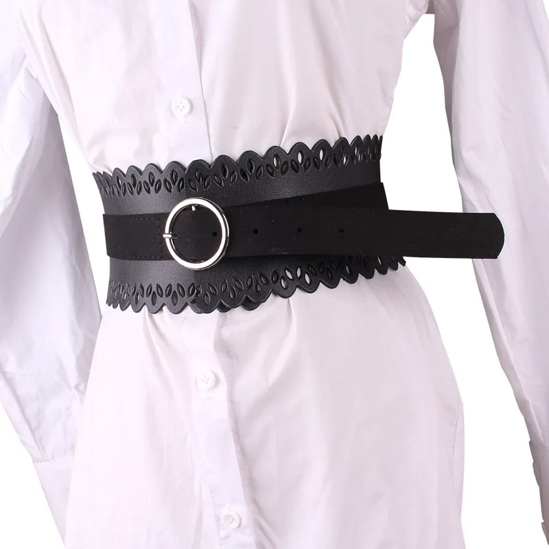 Ремень женский широкий с пряжкой 2021 | Женские аксессуары