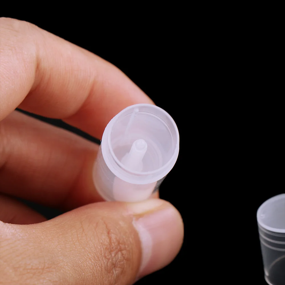 10 шт. Портативный пустые прозрачные бальзам для губ контейнеры косметики губная