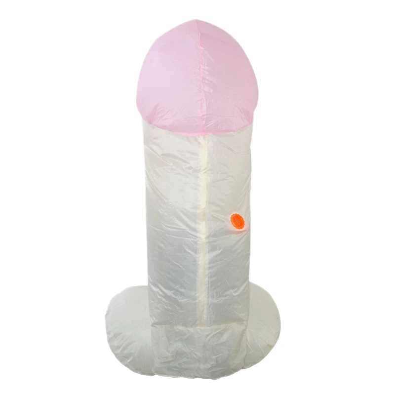 Взрослый надувной костюм пенис Карнавальный для мужчин одежда на Хэллоуин