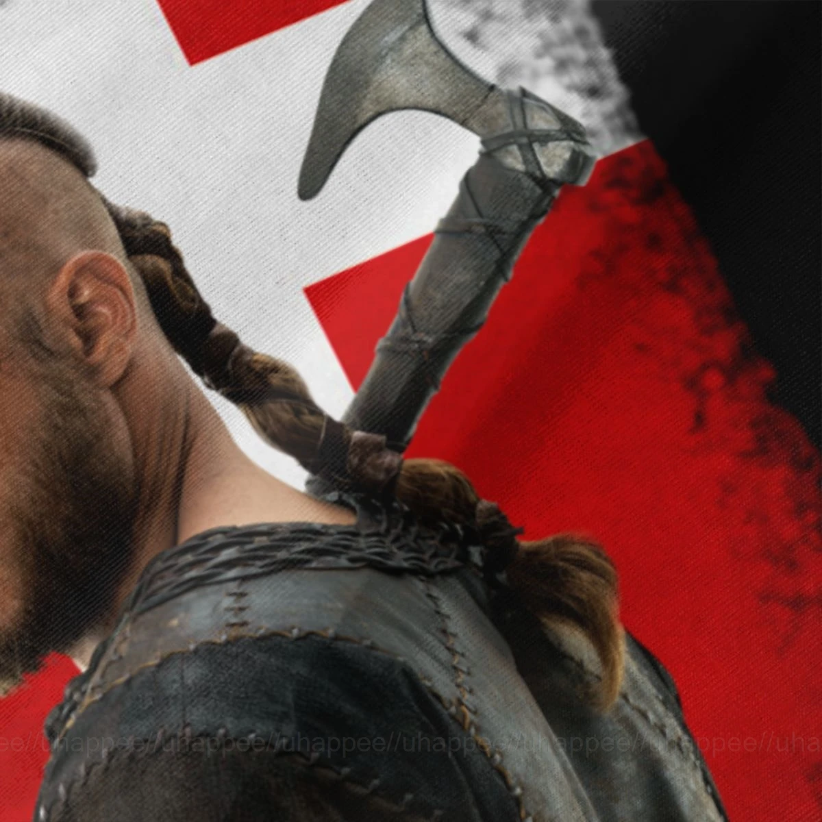 Пользовательские футболки с принтом Дания Vikings товары рубашки мужские дизайн ваш