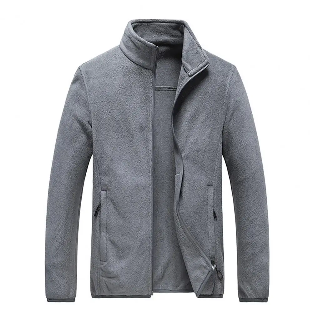 

2021 New Autumn Men Jacket Windbreaker Solid Color Casual Thermal Men Bomber Plus Size Jacket Autumn Streetwear 4XL