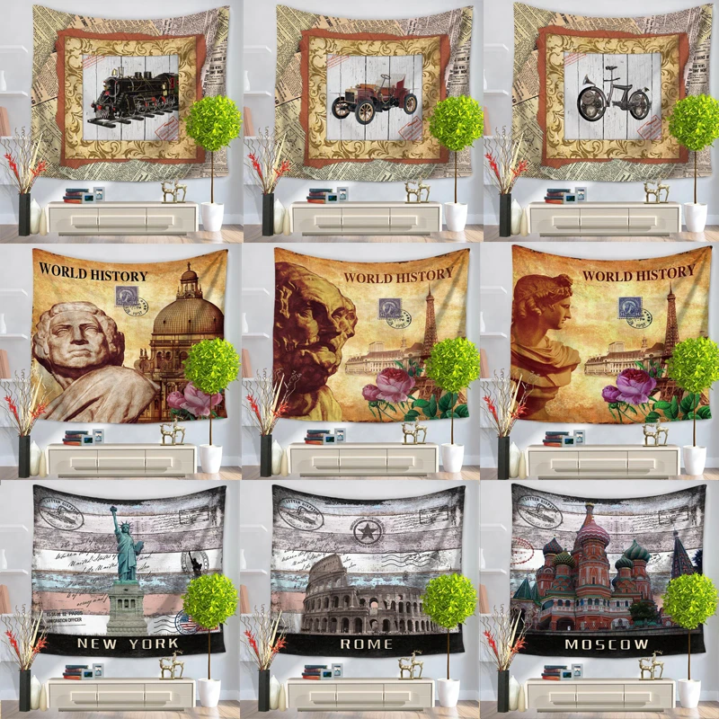 Новый Винтажный Индийский гобелен с мандалой украшение на стену в стиле хиппи