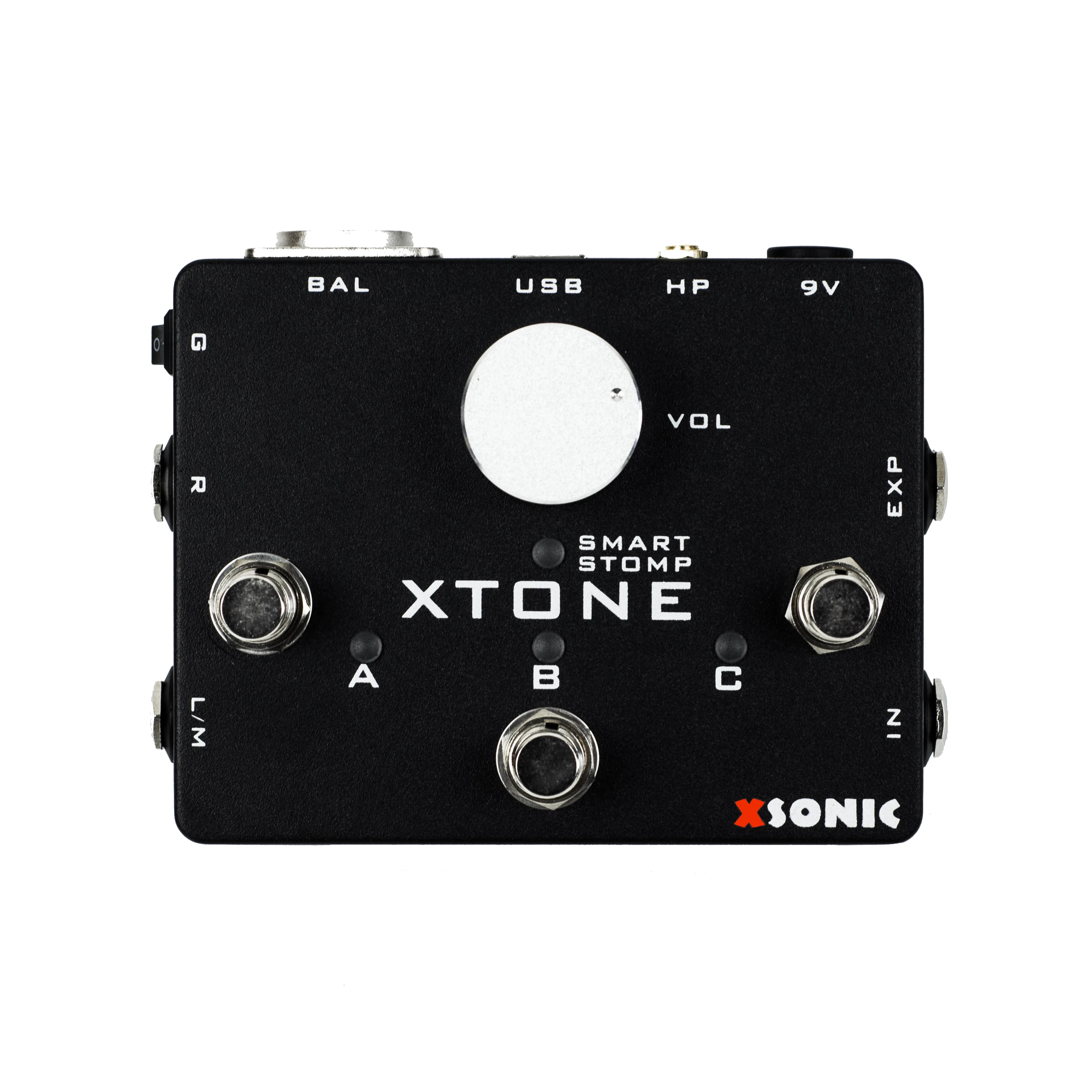 Interfaz de guitarra móvil XTONE 192K con controlador MIDI para iphone/ipad/PC/MAC y latencia Ultra baja