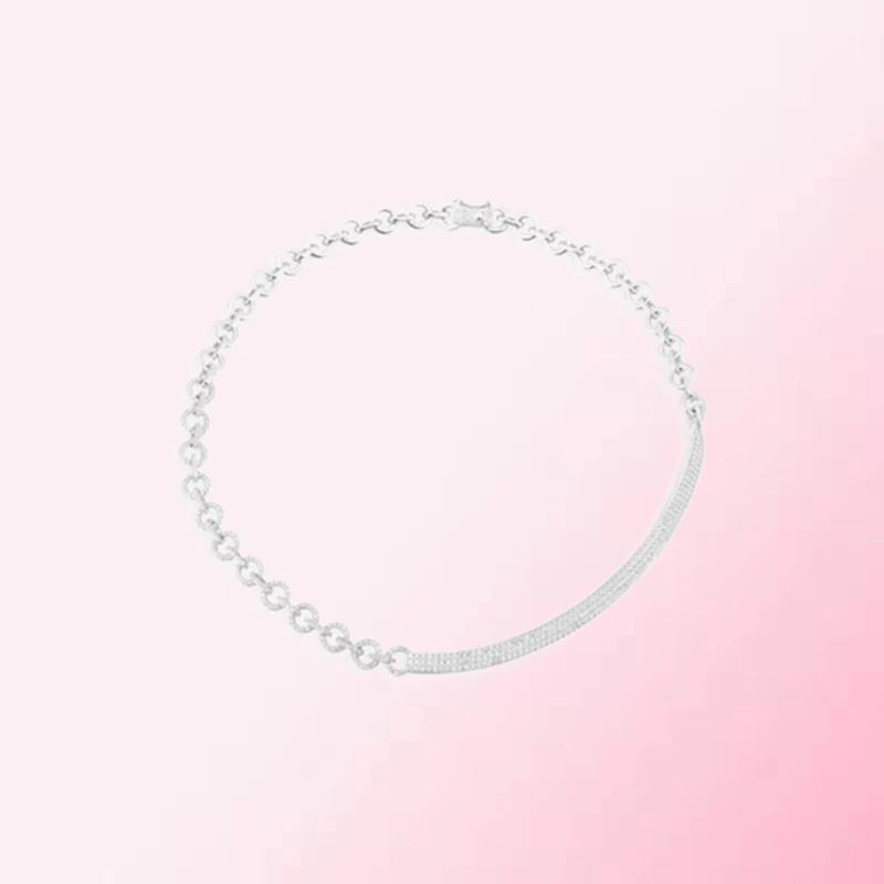 

1:1 Make 925 Sterling Silver Custom Personalized Design And Fashionable Temperament Silver Necklace