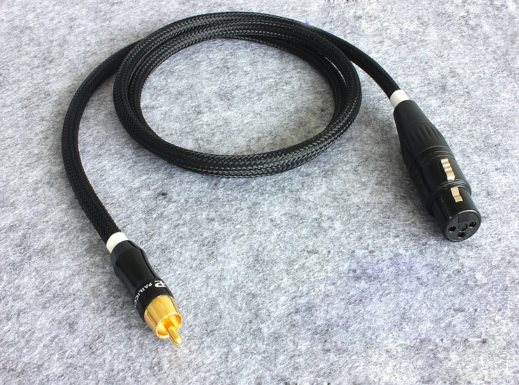 Кабель Hifi с RCA на XLR 1 шт. кабель высокого качества из чистой меди разъемом choseal м 2 3 |