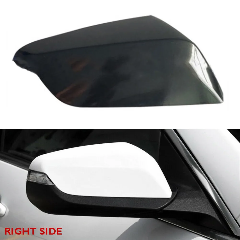 Gloss Black Car Right Passenger Side Rearview Mirror Cover Case Auto Styling Accessories | Автомобили и мотоциклы