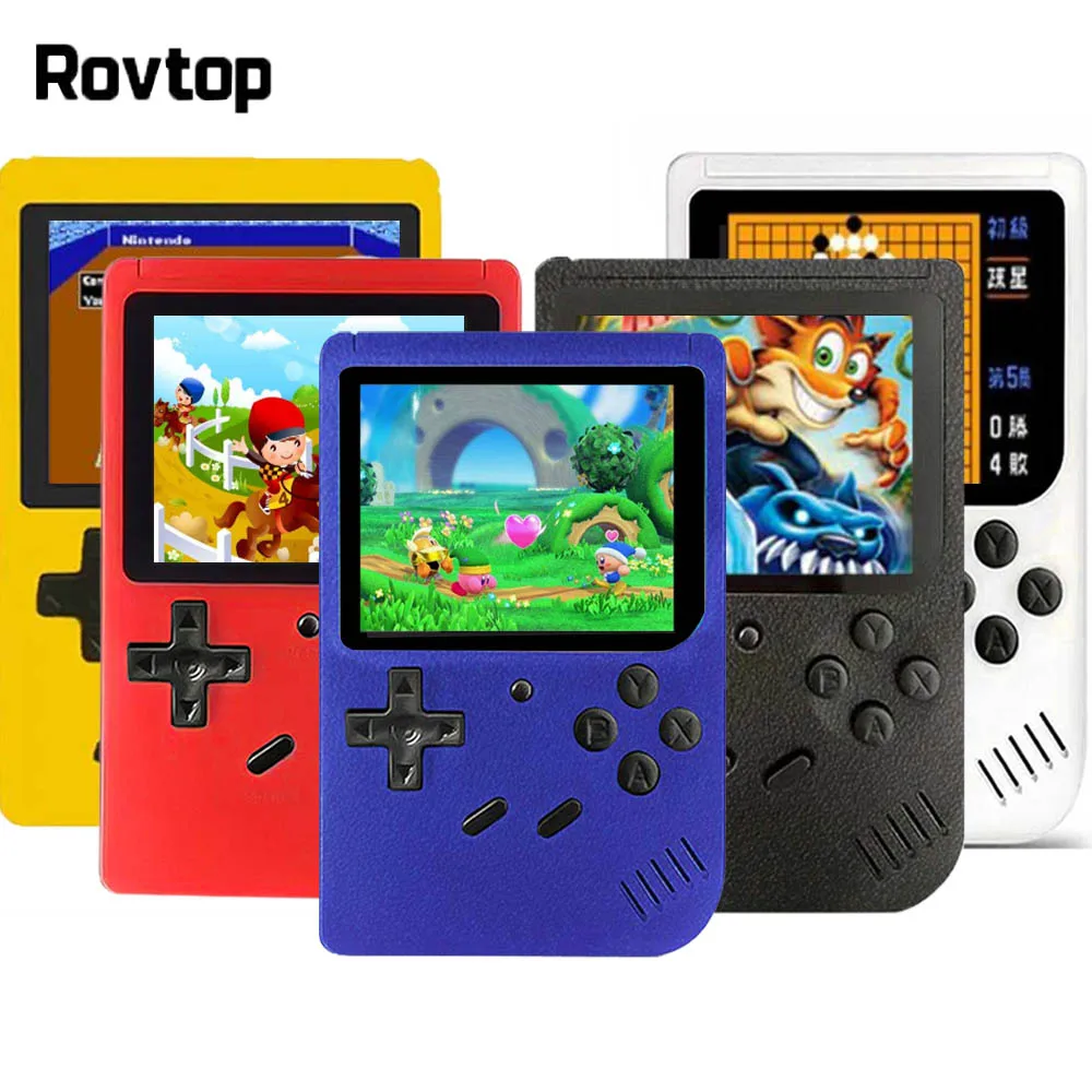 Портативная мини игровая консоль Rovtop в стиле ретро 8 бит 2 дюймовый ЖК экран