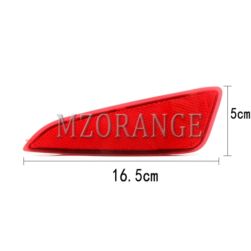MZORANGE 1 Pair LED Rear Bumper Reflector light For Toyota CHR 2016 2017 2018 Tail Light Stop Lamp Fog lamp Car Accessories | Автомобили и