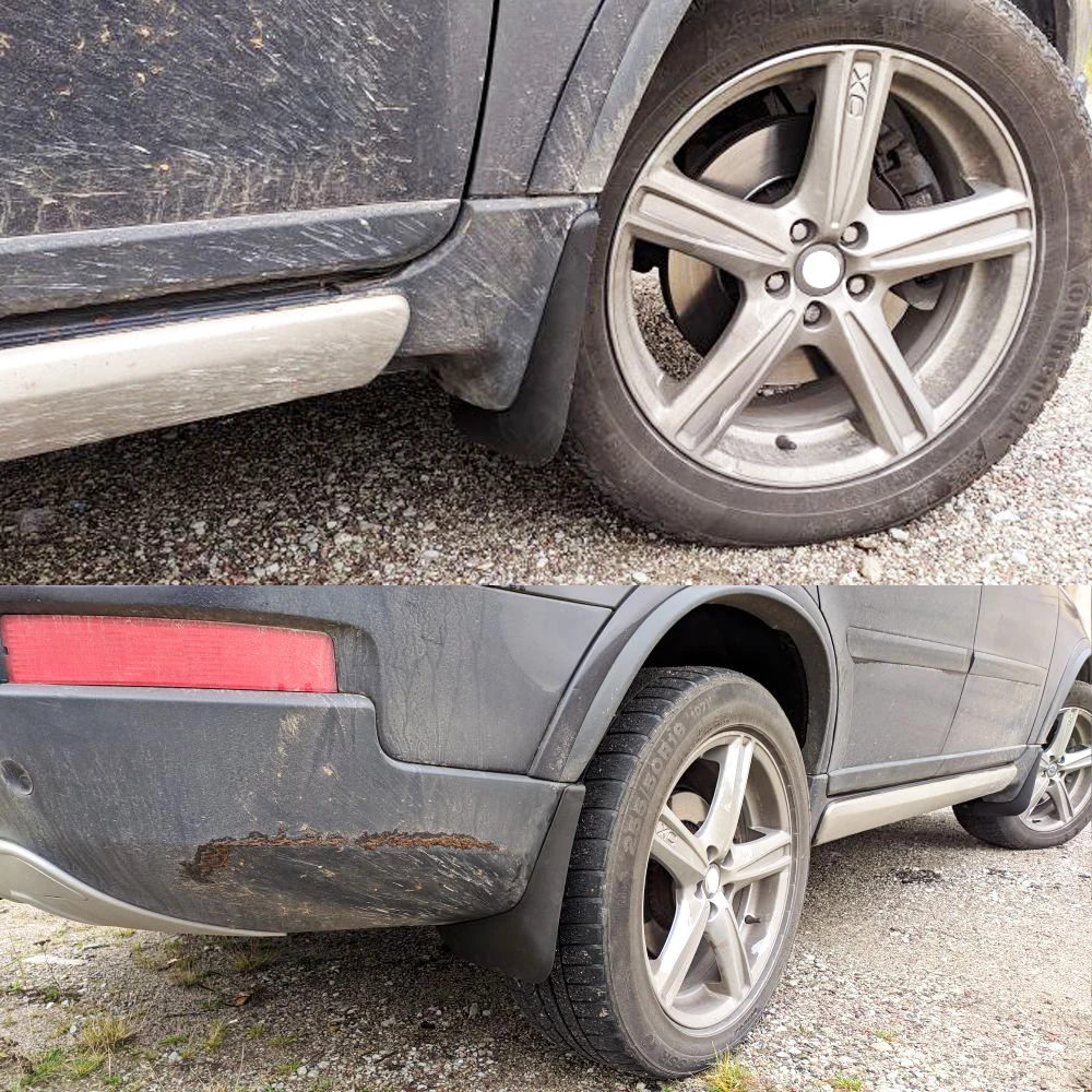 Set Mud Flaps For XC90 2007-2014 Mudflaps Splash Guards Flap Mudguards Front Rear OE/OEM #83432852 | Автомобили и мотоциклы