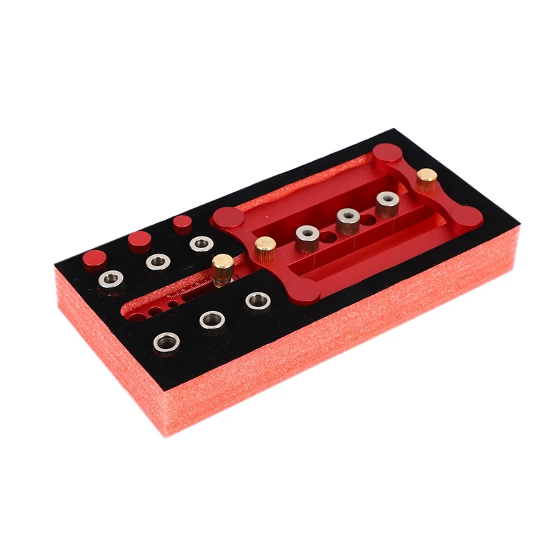 

New Self Centering Dowelling Jig Metric Dowel 6/8/10Mm Drilling Tools For Wood Working Woodworking Joinery Punch Locator Tool