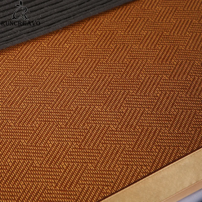 Summer Mat and Rattan 3-piece Single Double Dormitory Collapsible Bedding Sets Cool Mattress | Мебель