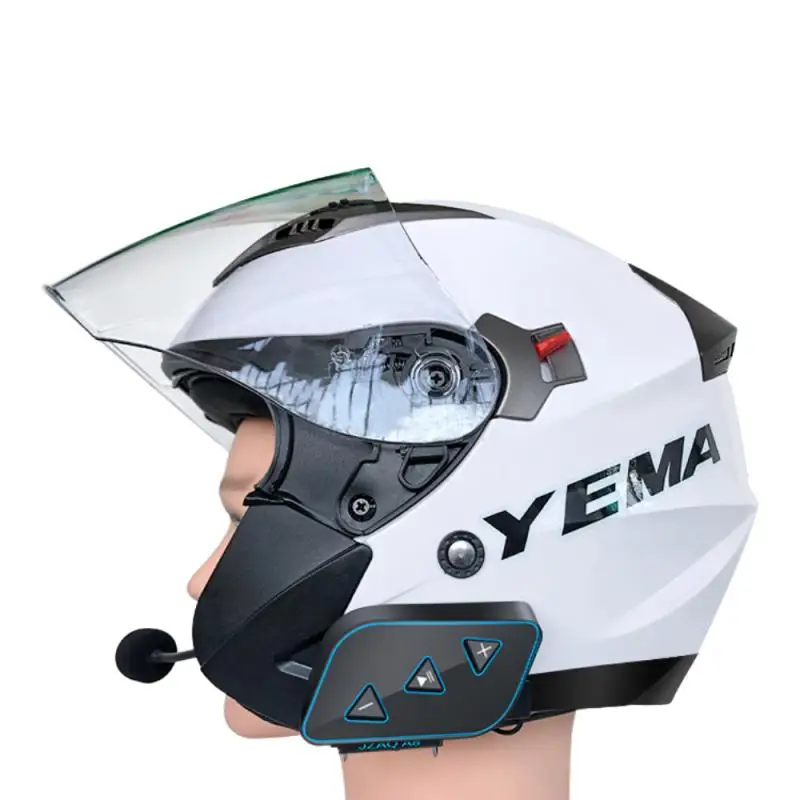 Bluetooth 5.0 Moto Helmet Headset Wireless Handsfree Stereo Earphone Motorcycle Headphone Speaker With Microphonefor | Автомобили и