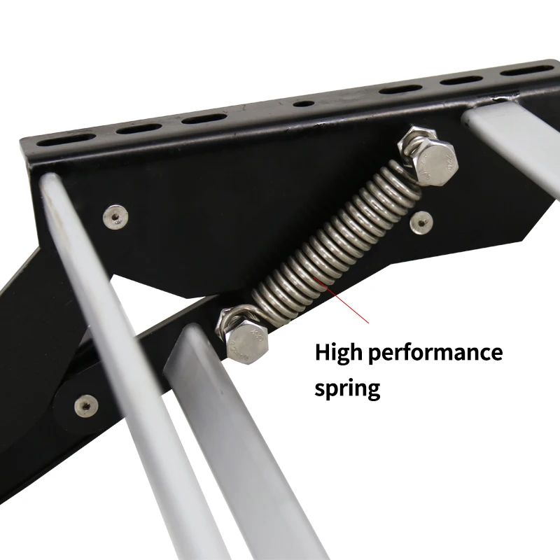 Алюминиевый сплав противоскользящие RV Караван дом на колесах Двухступенчатая