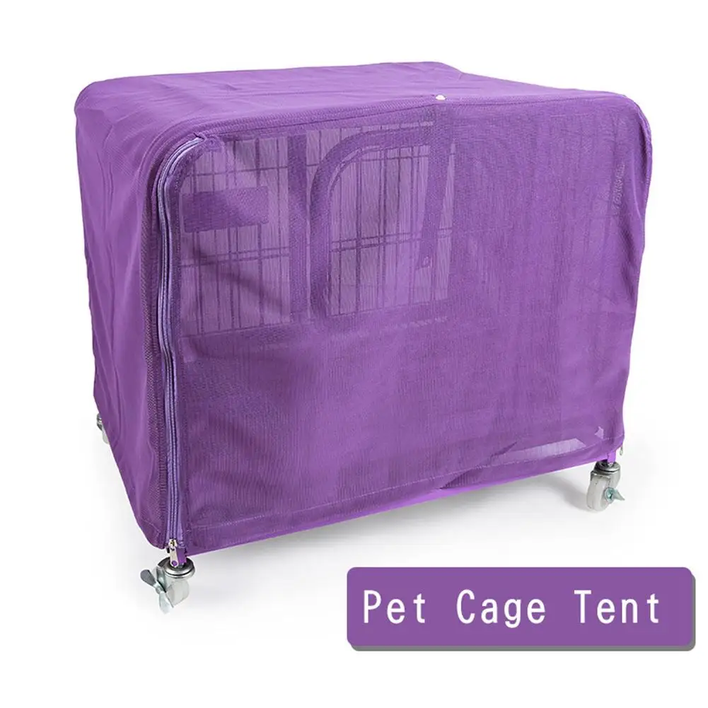 

Dog Cage Cover Cloth Pet Iron Cage Cover All Breathable Net Mosquito Tent Cover