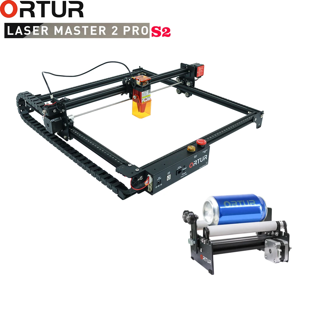 

Best Selling ORTUR Laser Master 2 PRO + Rotary Roller Laser Engraving Machine with Ortur YRR2.0 Best Price Latest Laser Engraver