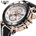 2020 лучший бренд LIGE мужские часы модный спортивный кожаный для часов Мужские Роскошные Дата Водонепроницаемый кварцевый хронограф Relogio Masculino + коробка