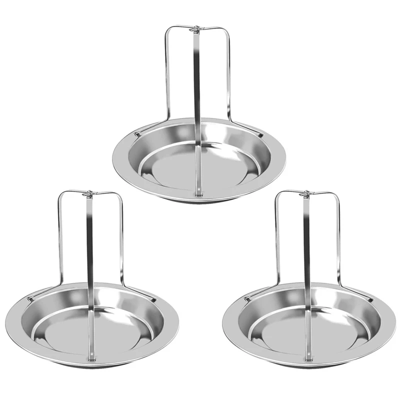 Комплект из 3 предметов Нержавеющая сталь стойка для жарки курицы пивная банка
