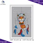 Набор для вышивки крестиком Joy Sunday с изображением маленькой лисы DA301 14CT 11CT