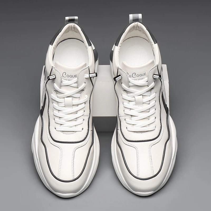 spesifikasi Sepatu Kasual Asli Untuk Pria Sneakers Kasual Pria Merek Mewah Sepatu Kulit Nyaman Sepatu Pria Awet Dewasa