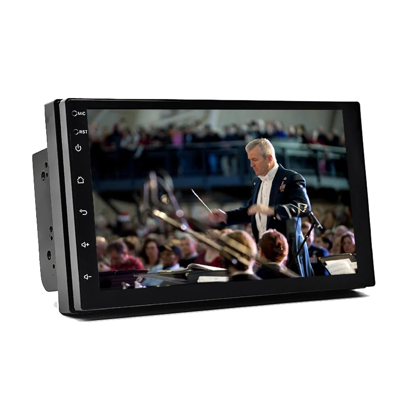 

Автомобильный мультимедийный плеер, Магнитола на Android 9, с 7-дюймовым встроенным GPS-трекером, 4G SIM-картой, типоразмер 2DIN