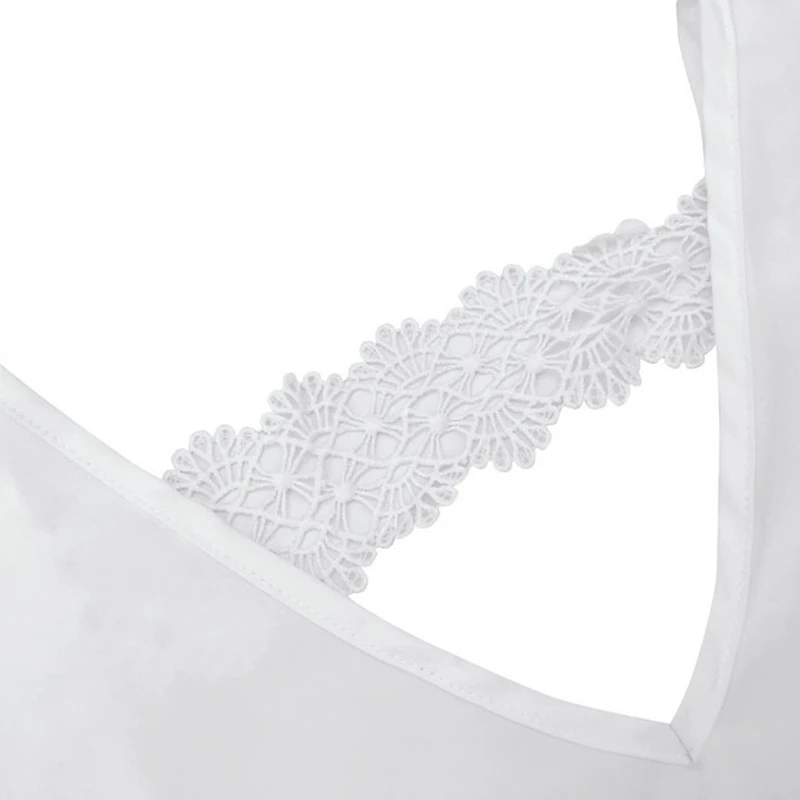 

Spring Back Lace Hollow Out Elegant Blouses Women Slim Sexy Blouse Shirts Tops Solid Short Sleeve V-Neck Women Clothing Blouses