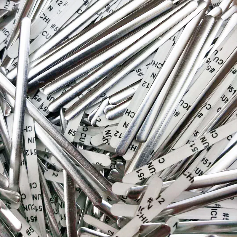 Маска для мостика носа алюминиевая лента самостоятельного изготовления плоских