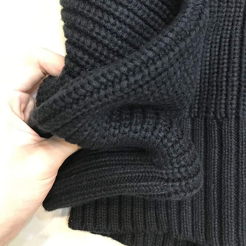 TWOTWINSTYLE вязаный лоскутный клетчатый женский свитер водолазка с длинным рукавом