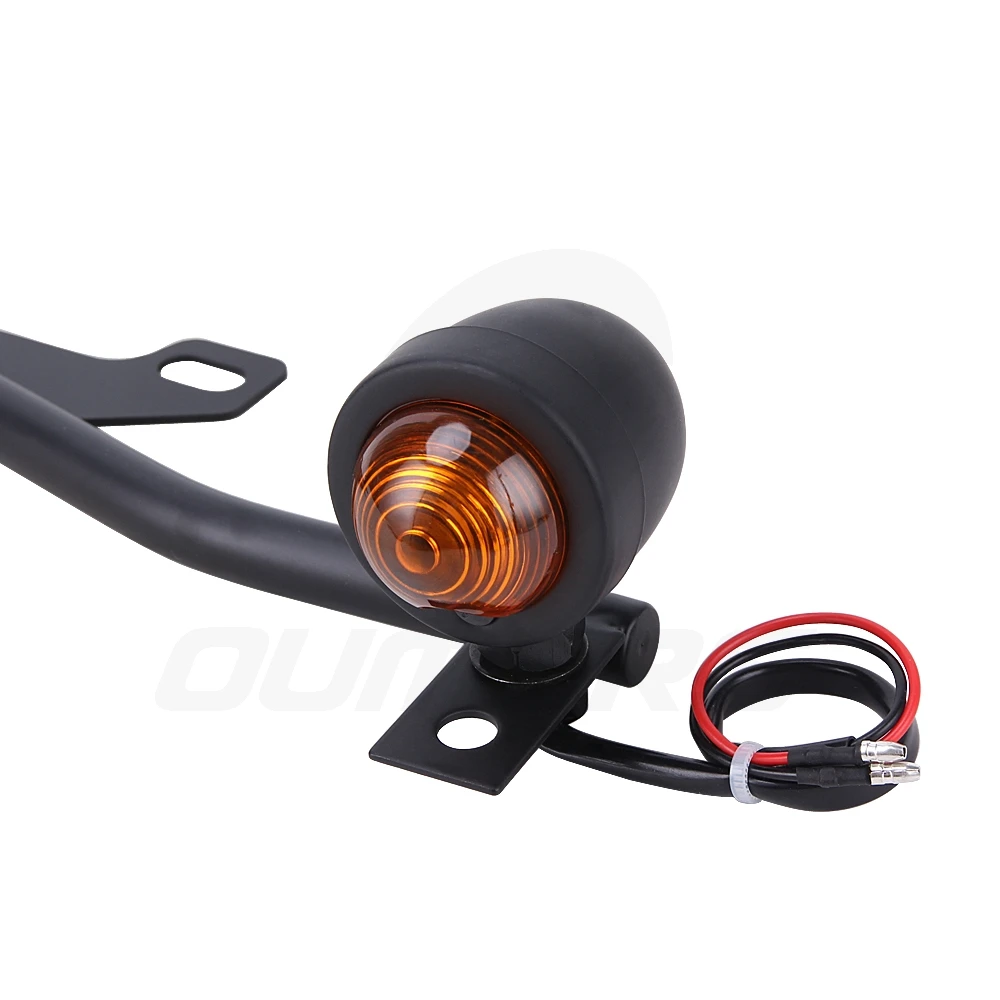 

OUMURS Motorcycle Driving Passing Spot Light Bar Bracket Turn Signal Fit For Harley Honda VT Shadow Yamaha Road Star Kawasaki VN