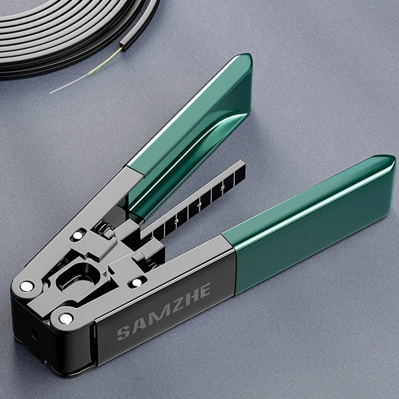 SAMZHE волоконно оптический инструмент для зачистки оптические плоскогубцы кабеля