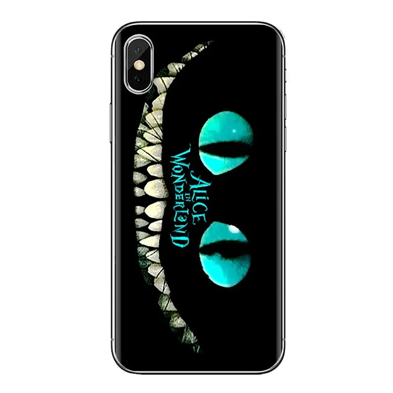 TPU Skin Case Alice in Wonderland Cheshire Cat For HTC One U11 U12 X9 M7 M8 A9 M9 M10 E9 Plus Desire 630 530 626 628 816 820 830 |