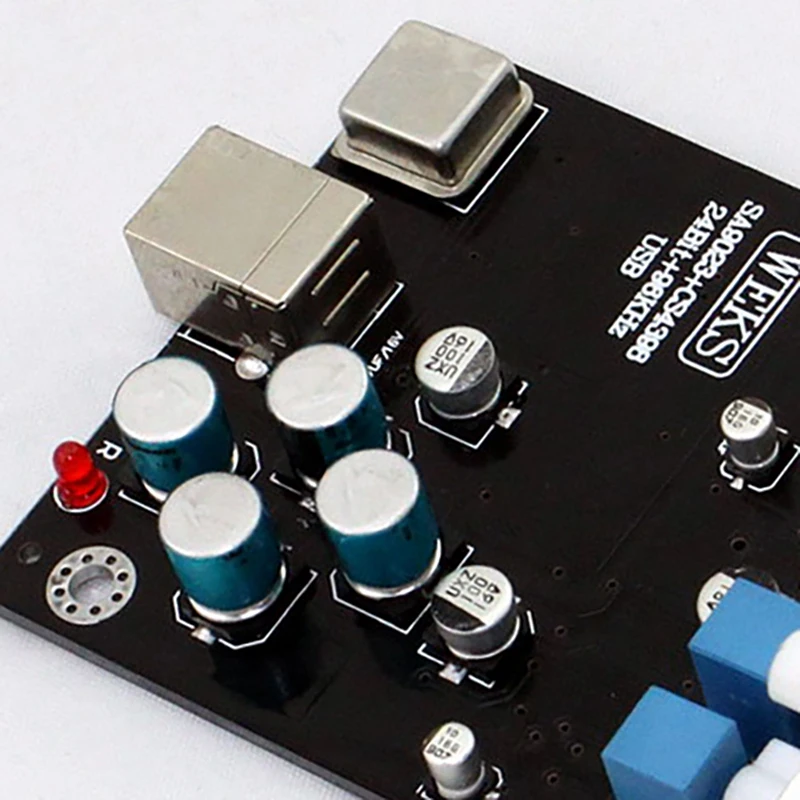 

JABS o SA9023 USB 2.0 Decoder Board CS4398 OPA2132 for 32 Ohm Decoder Amplifier